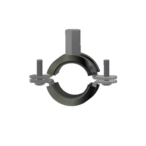 Rubber Lined Pipe Clips Pipe Supports & Hangers